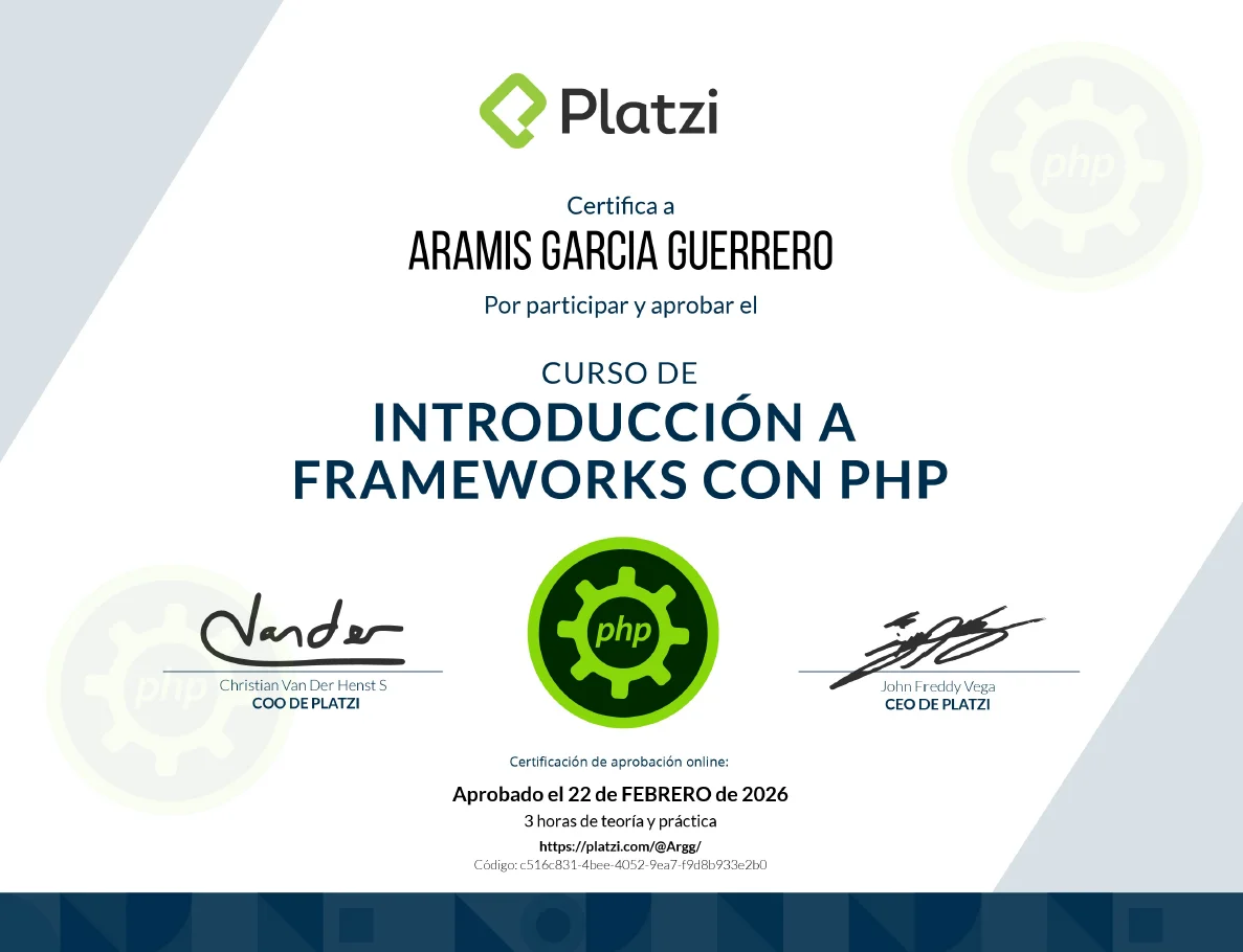 Frameworks PHP